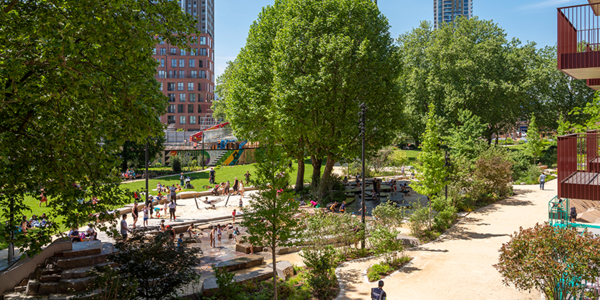 Exterior of Lendlease's Park Central East